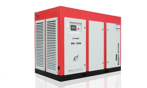 120HP 90Kw Energy Saving Two Stage Screw Air Compressor