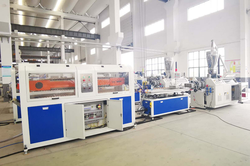 PVC Ceiling Panel Extrusion Line for Syria Customer