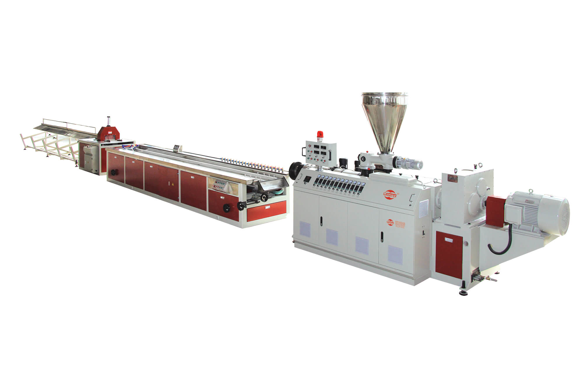 Quality PE/PP based WPC extrusion line Supplier Shanghai Kingz