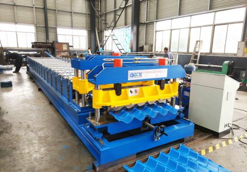 Glazed Tile Roll Forming Machine