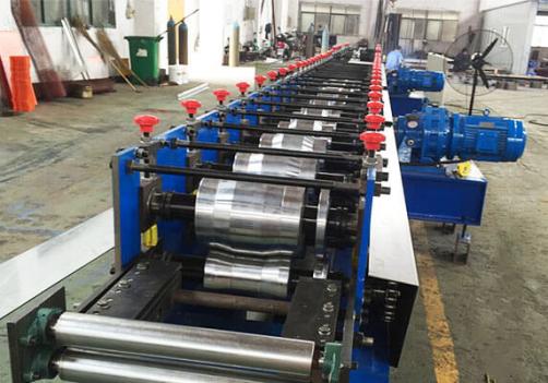 Roller Shutter Door Foundation Roll Forming Machine