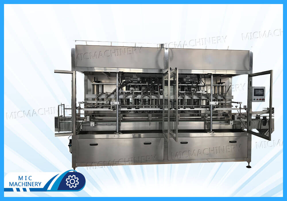 Oil filling machine exported to Uruguay