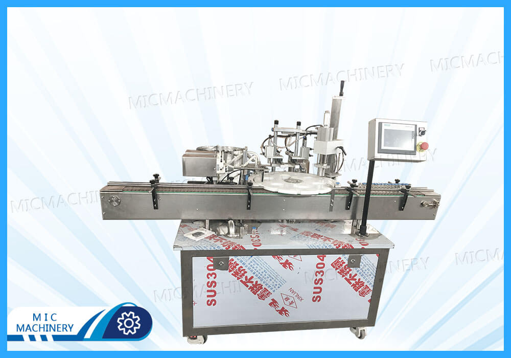 MIC-L40 Schering bottles Filling Machine Purchased by Domestic Customers