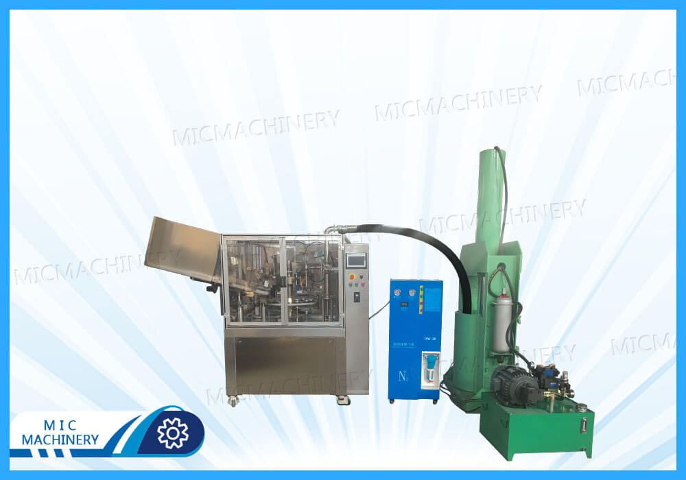 MIC-L60-I silica gel filling and sealing machine exported to Thailand