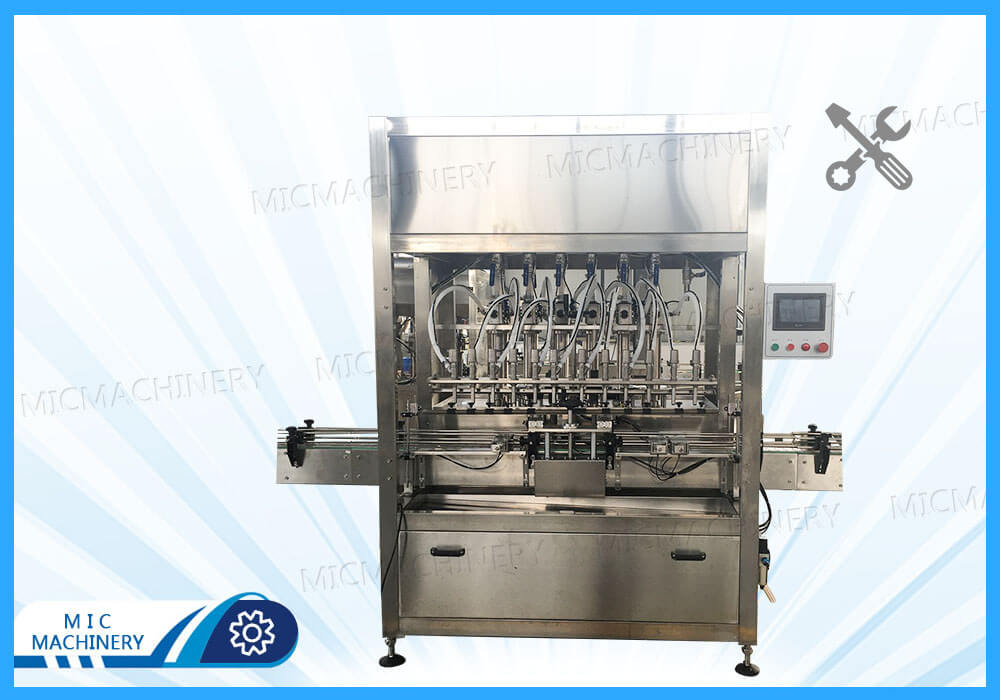 Install MIC-ZF12 filling capping machine for French customers