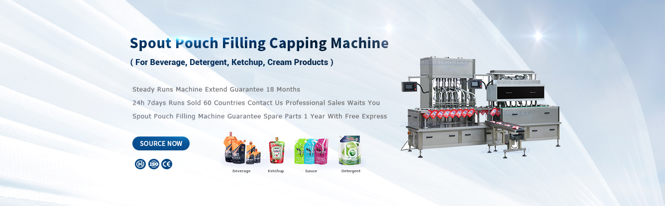 Pouch Filling Capping Machine
