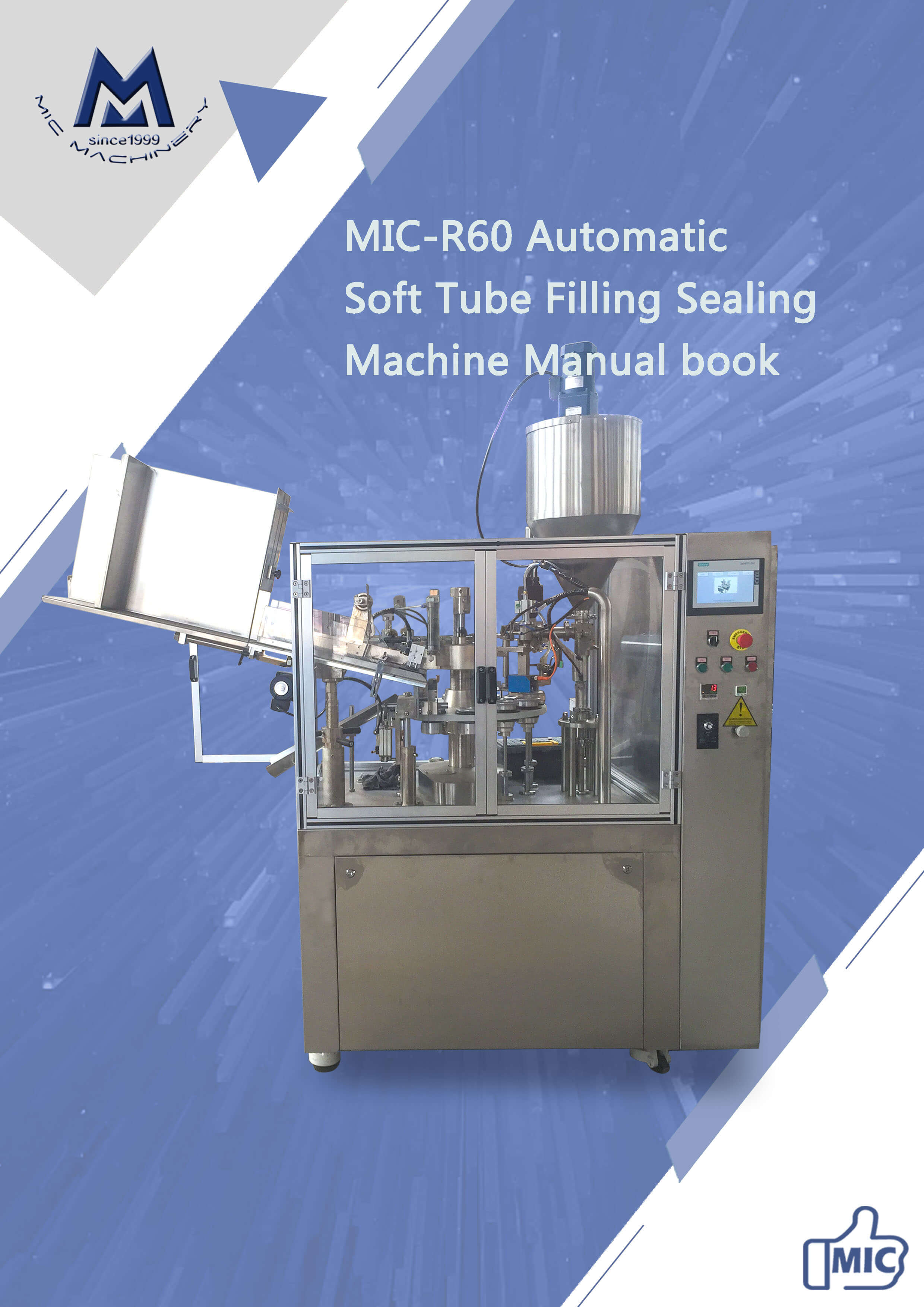 Manual of r60 automatic soft-tube machine