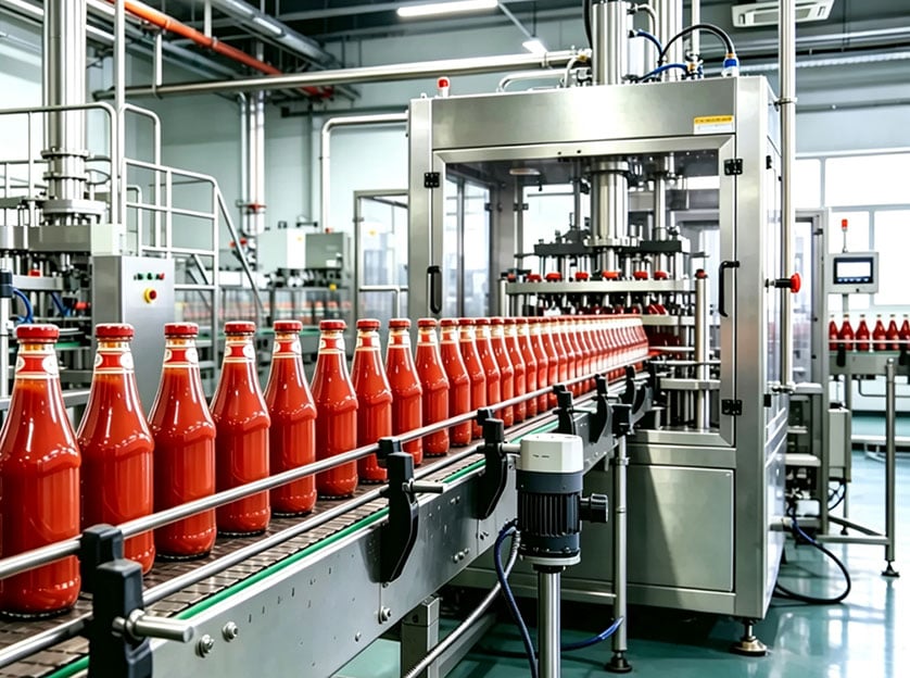 ​How Does Ketchup Go Through Production and Bottle Filling?
