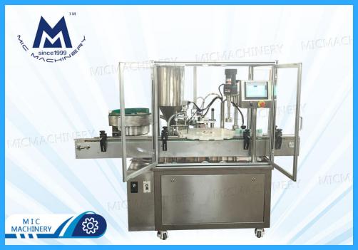 Automatic ointment Filling Capping Machine (Star Wheel 30 BPM)