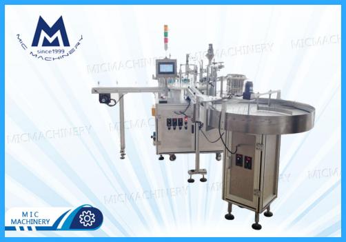 Eye drops filling machine(MIC-L45 eyes drops plastic bottle with inner plug filling and capping machine)