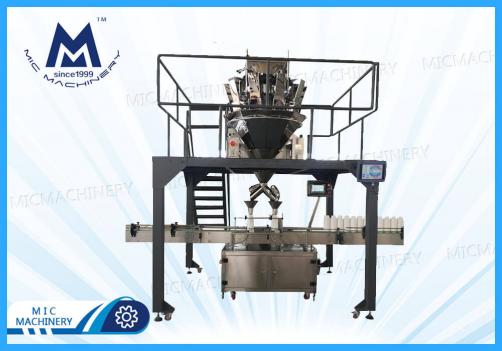 Automatic 20g-1000g granule bottle filling capping machine