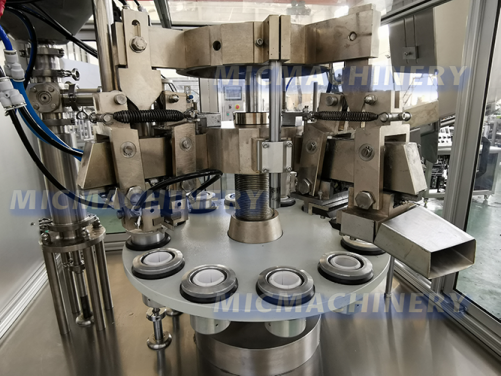 MIC-R60 Automatic Tube Filling Machine ( Lotion, Cream, Cosmetic, 30-65 Tubes/min )
