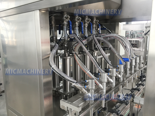 MIC-ZF6 Automatic Paste Filling Machine (Speed 1500 Bottles/h)