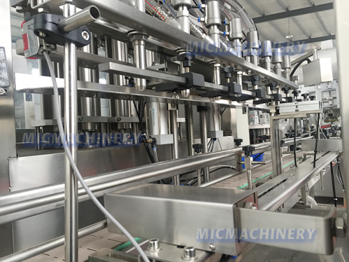 MIC-ZF6 Automatic Paste Filling Machine (Speed 1500 Bottles/h)