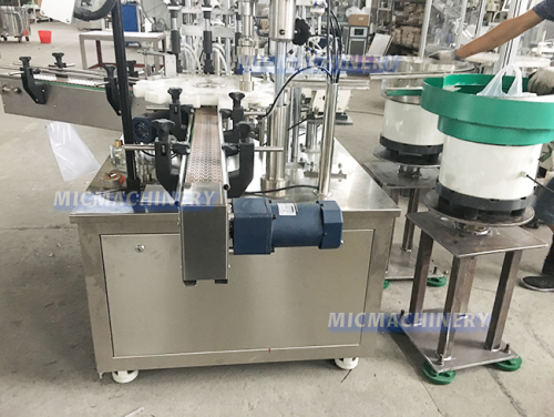 MIC-L40 Tincture Bottle Filling Machine ( Syrup, Tincture, Vial, 20-30 Bottles/min )