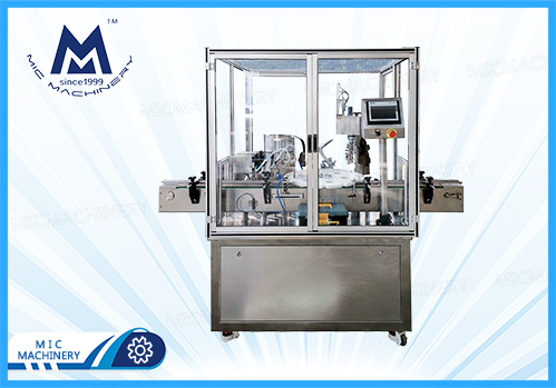 10ml Penicillin bottle filling capping machine ( MIC-L40 Small glass Bottle Filling Corking And Seaming Machine )
