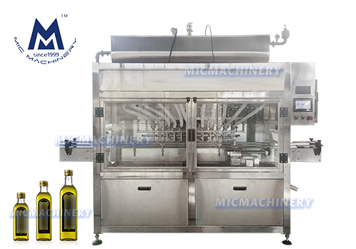 MIC-ZF12 Oil Bottle Filling Machine ( Oil, Paste, Cream, 3000 Bottles/h )