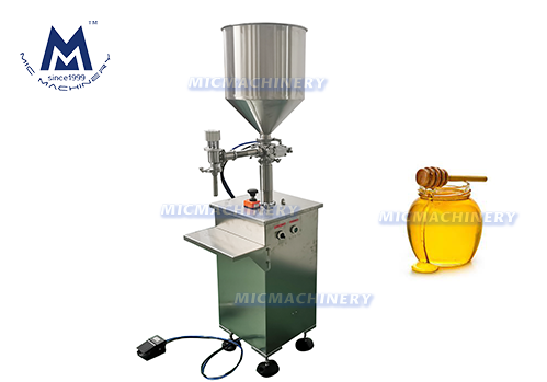 MIC-ZG1 Honey Bottling Machine ( Honey, Paste, Mayonnaise, 1-50 Bottles/min )