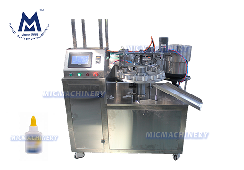 MIC-M30 Super Glue Filling Machine ( 502 Glue, Super Glue, 30-60 Bottles/min )