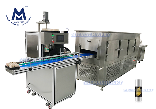 MIC Hot Wax Filling Machine With Cooling Tunnel ( 20-40 Sticks/min )