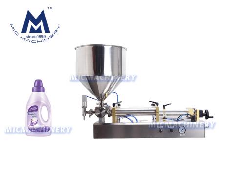 MIC-V01 Disinfectant Filling Machine ( Detergent, Sauce, Oil, 5-25 Bottles/min )