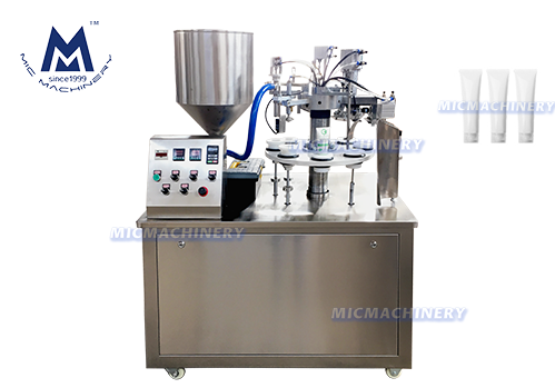 MIC-R30 Paste Tube Filling Machine ( Cosmetic, Paste, Cream, 20-30 Tubes/min )