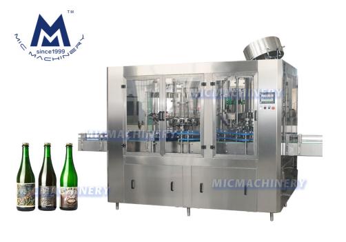 Chivas filling capping machine for glass bottle