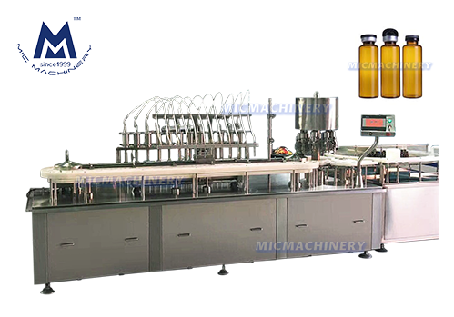 Vial Filling And Capping Machine (200 Bottles/min)