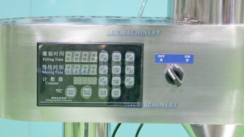 MIC Semi Automatic Mascara Filling Machine ( 10-30 Pcs/min )