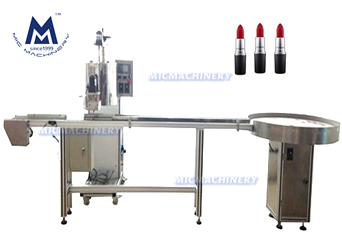 Automatic Lipstick Filling Machine ( Lipstick, Lip Balm, Lip Gloss, 2400 Tubes/h )