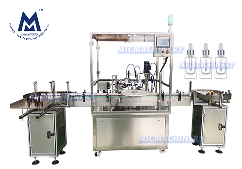 MIC Jar Filling And Capping Machine (Speed 20-30 Bottles/m)