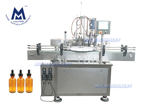 MIC-E40 E Liquid Filling Bottle Machine (20-30Bottles/m)