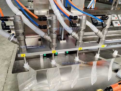 Semi Automatic Spout Pouch Packing Machine