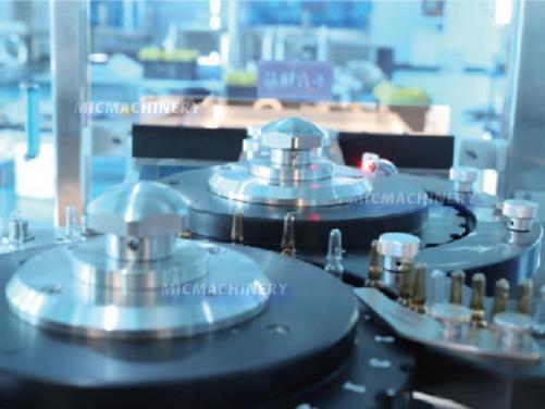MIC Automatic Ampoule Machine Visual Inspection (Visual Inspection and High Voltage Leak Detection Combi Machine)