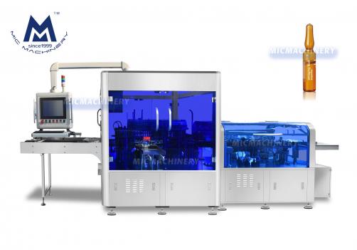 MIC Automatic Ampoule Machine Visual Inspection (Visual Inspection and High Voltage Leak Detection Combi Machine)