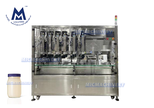 MIC Tracking Type Mayonnaise Filling Machine ( Chili Sauce, Oil, Paste, 3000-3600 Bottles/H )
