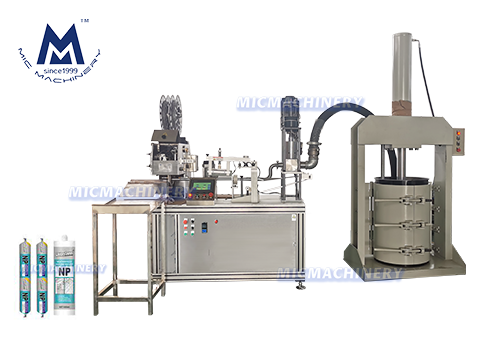 MIC Silicone Sealant Filling Machine ( 10-25  Pieces/min )