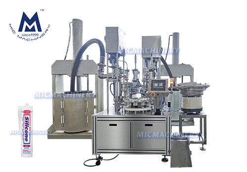 MIC Dual Cartridge Silicone Filling Machine ( 15-23 Cartridges/Min)