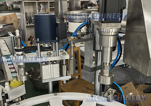 MIC Glue Filling And Capping Machine (Super Glue, Glue 502, 30-40 Bottles/Min)