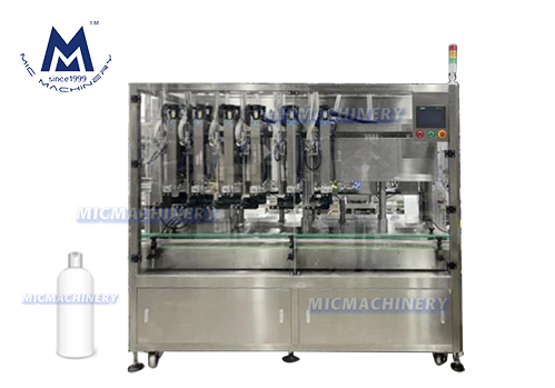 MIC Tracking Type Shampoo Filling Machine ( Cream, Paste, Honey, 3000-3600 Bottles/h )