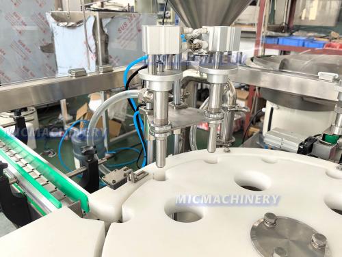 Automatic Vial Filling and Capping Machine