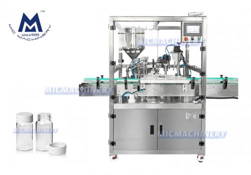 Automatic Vial Filling and Capping Machine