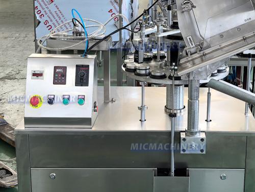 MIC Small Automatic Tube Filling Machine