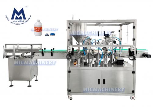 MIC Double Station Vial Filling And Capping Machine