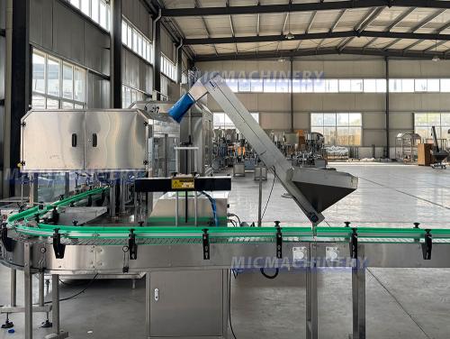 MIC-ZF4 Tracking Type Liquid Soap Filling Machine