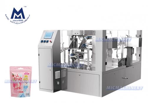 MIC Large Specication Pouch Filling Machine (20-60 bags/min)