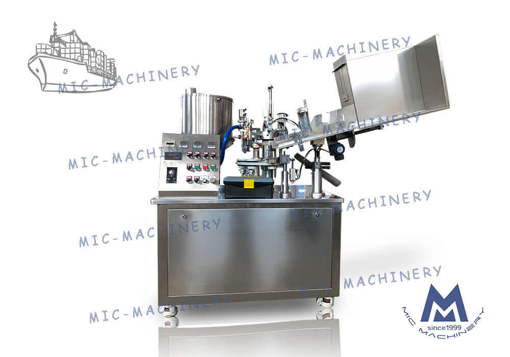 Export to Britain of R45 tube filling sealing machine