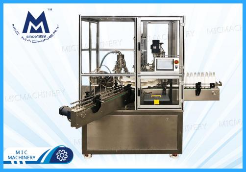 E40 Chemical spray bottle filling capping machine