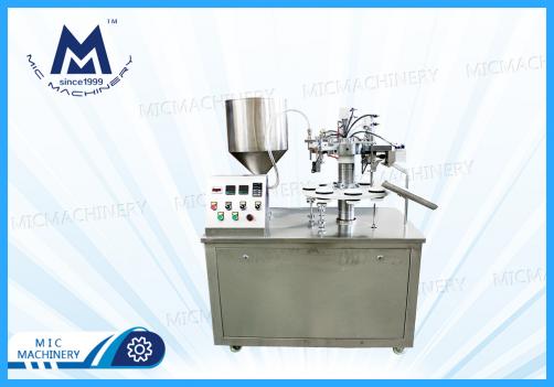 Semi-auto Tube Filling Sealing Machine ( Chemistry, Daily chemical products, Oinment, Resin, Shoe polish glue etc )