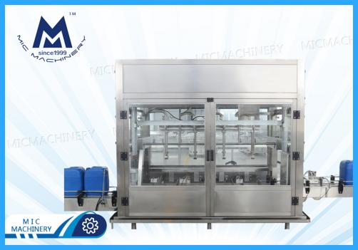 Weighing Bucket Filling Capping Machine